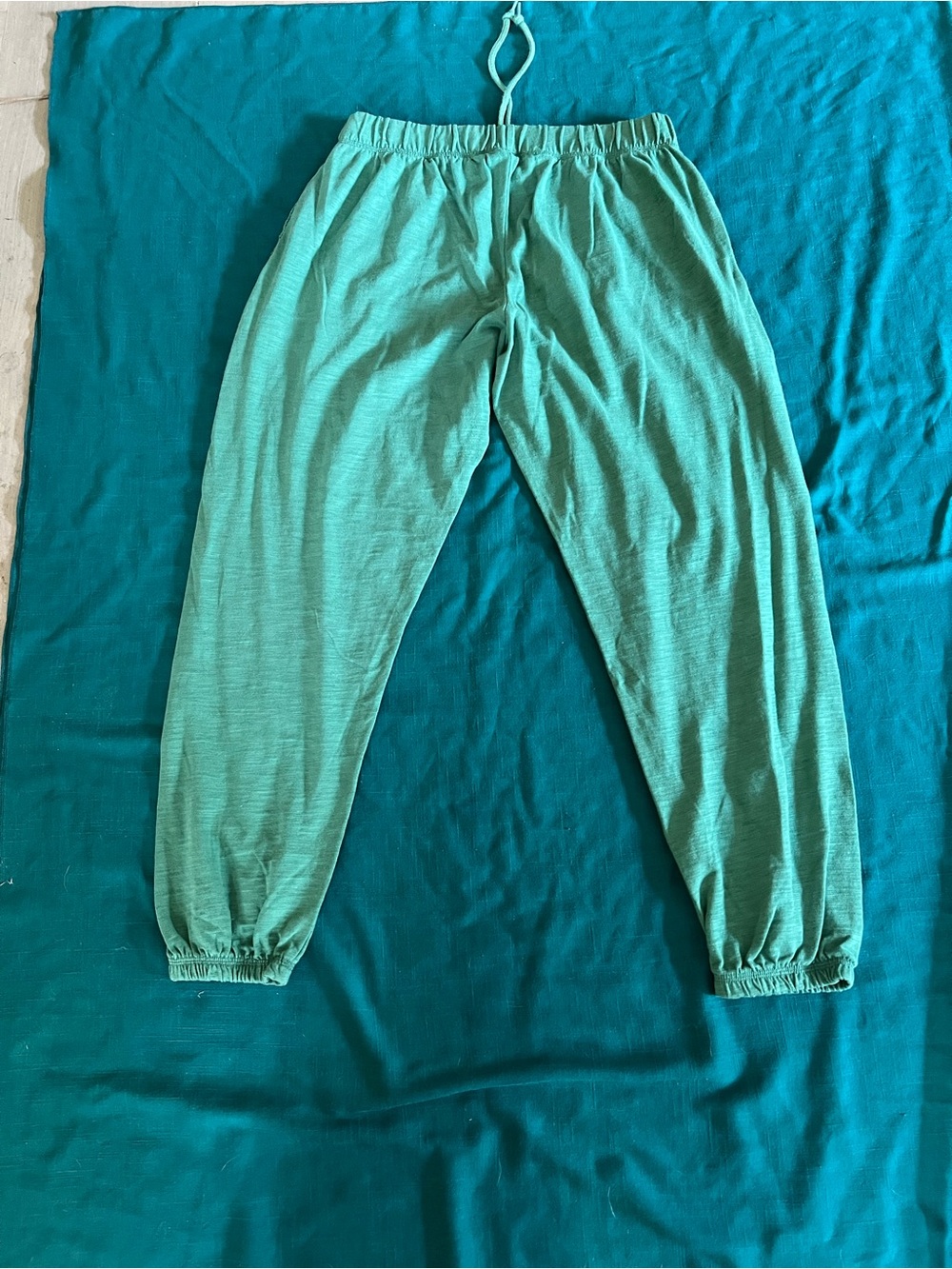 PINK Victoria's Secret Teal Green  Woman pJogger Sweatpants - Picture 4 of 7